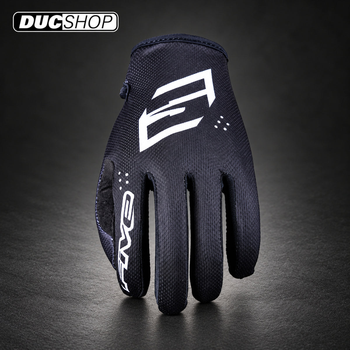 FIVE MXF4 motorcycle gloves in MONO BLACK | Off Road Gloves | ducshop.com
