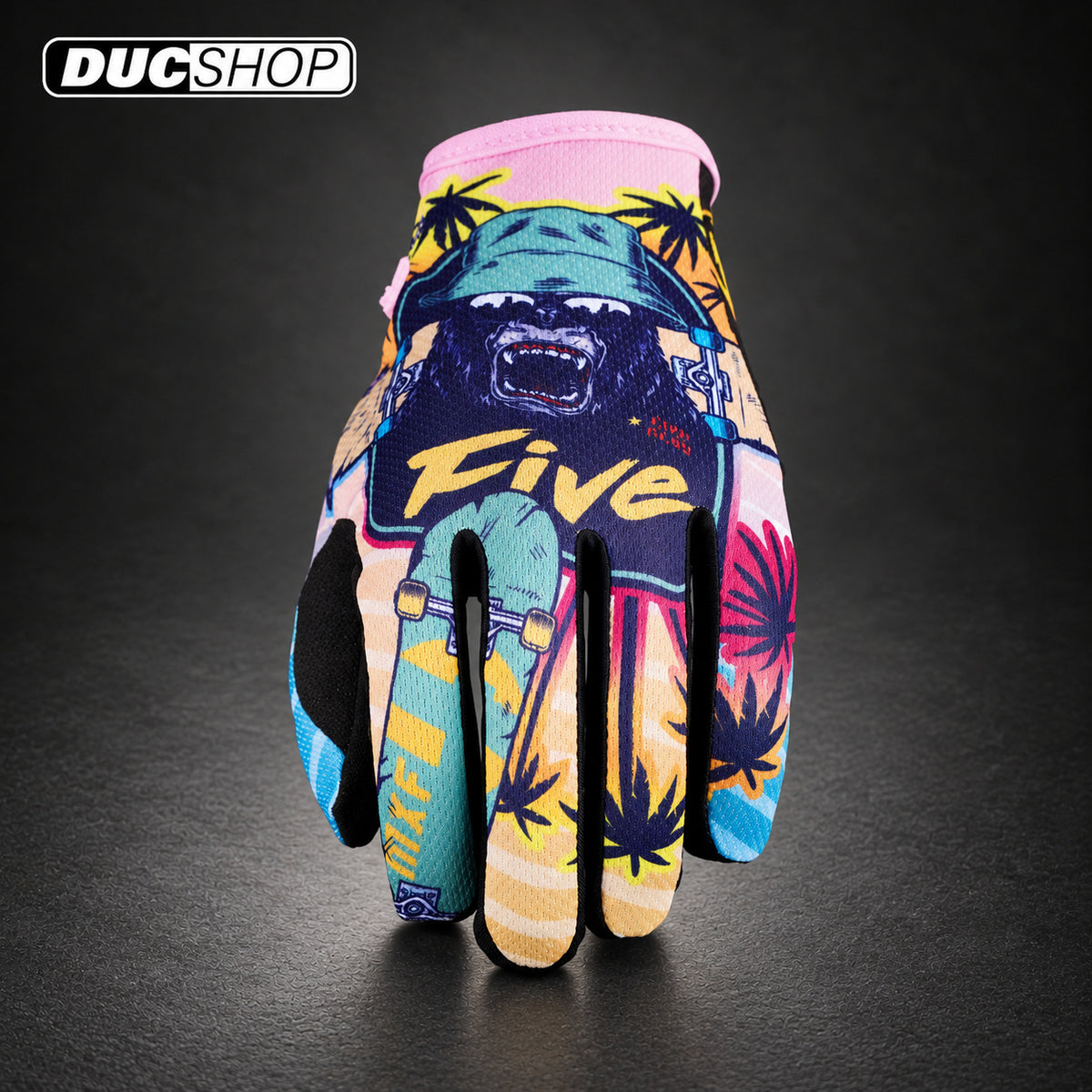 FIVE MXF4 motorcycle gloves in VENICE SUNSET | Off Road Gloves | ducshop.com
