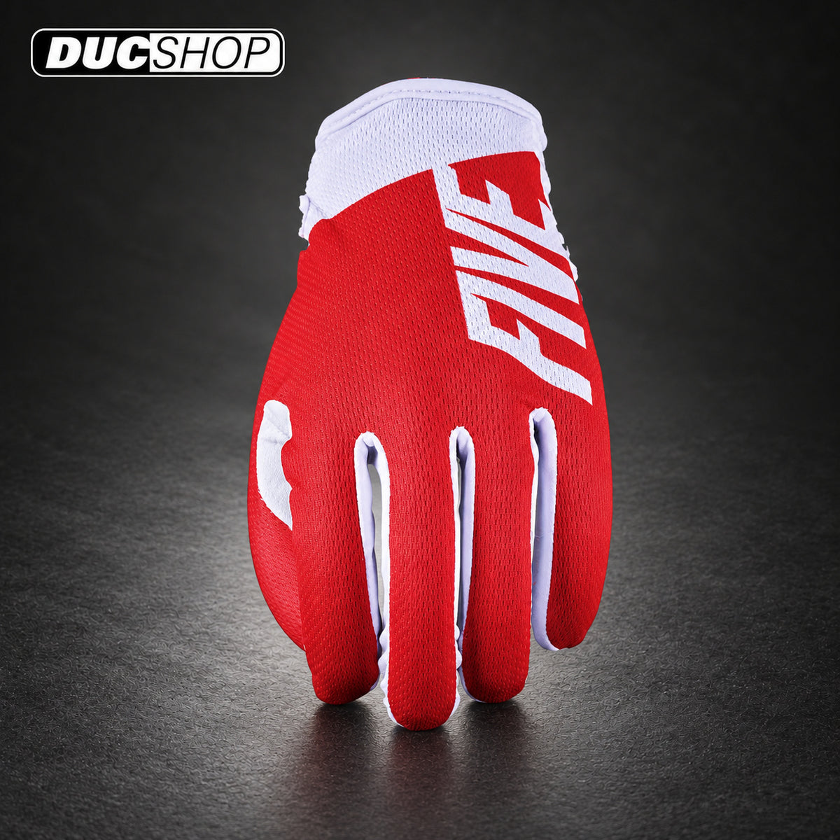 FIVE MXF4 - WHIP RED | Off Road Gloves | ducshop.com