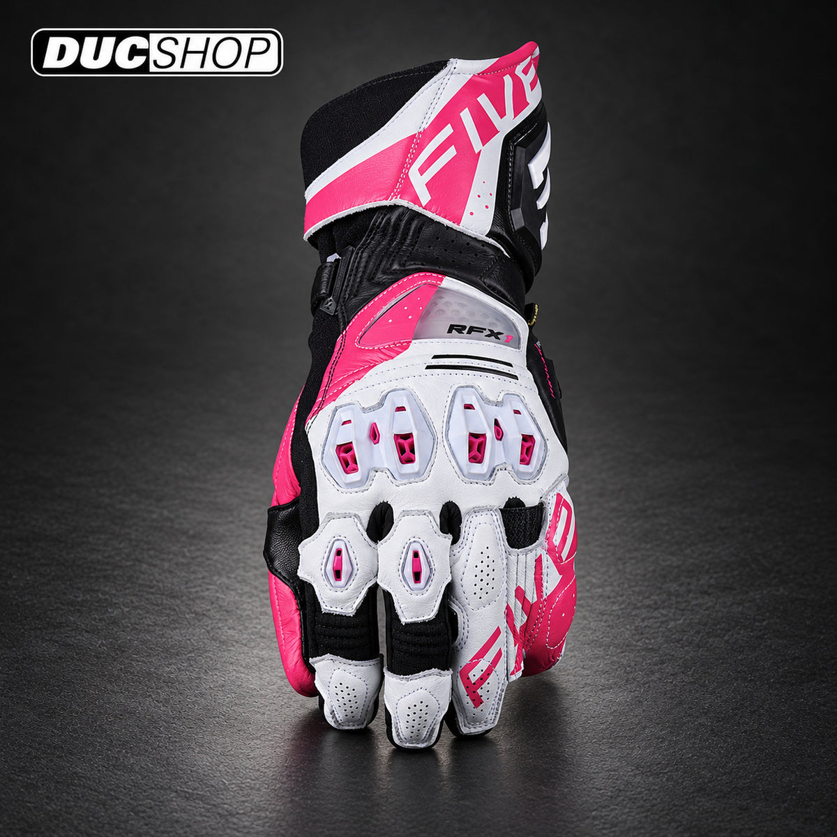 FIVE RFX1 EVO WOMAN - WHITE/FLUO PINK | Women's Gloves | ducshop.com