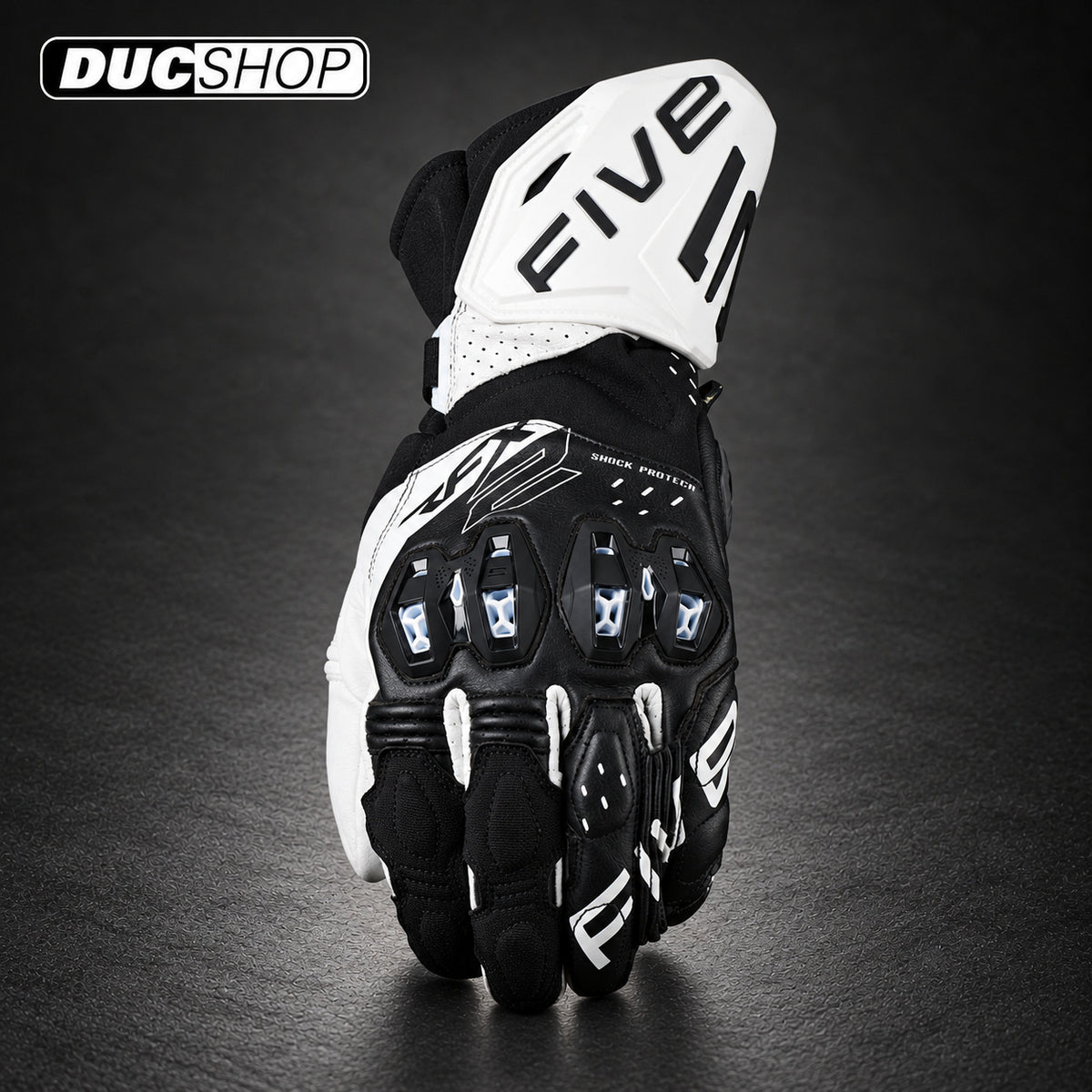 FIVE RFX2 EVO - BLACK/WHITE | Racing Gloves | ducshop.com