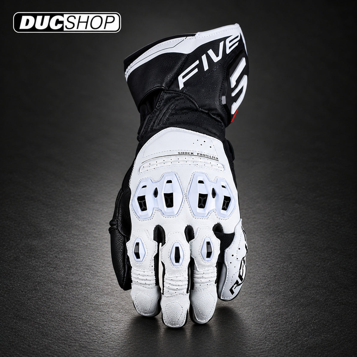 FIVE RFX3 EVO - WHITE | Racing Gloves | ducshop.com