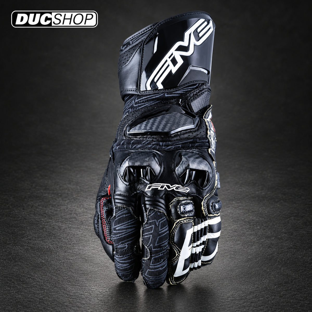 FIVE RFX RACE - BLACK | Racing Gloves | ducshop.com
