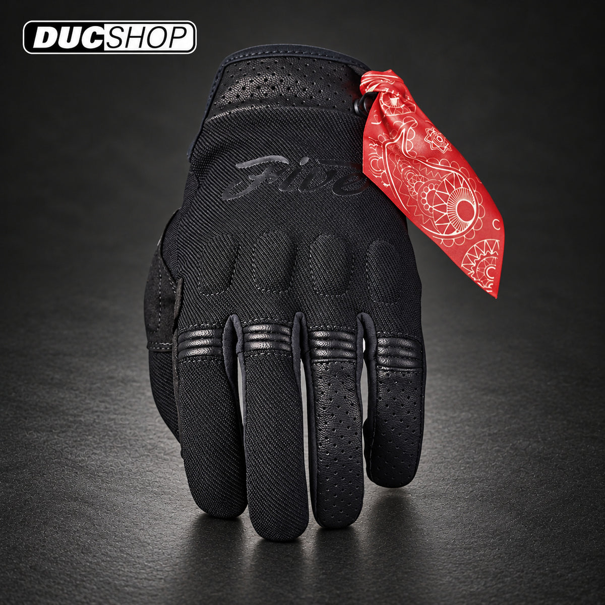 FIVE SCRAMBLER WOMAN - BLACK | Women's Gloves | ducshop.com
