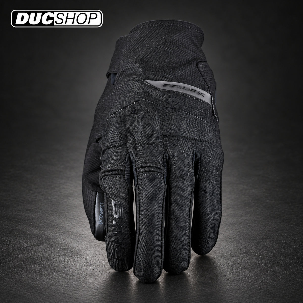 FIVE SPARK - BLACK | Short Gloves | ducshop.com