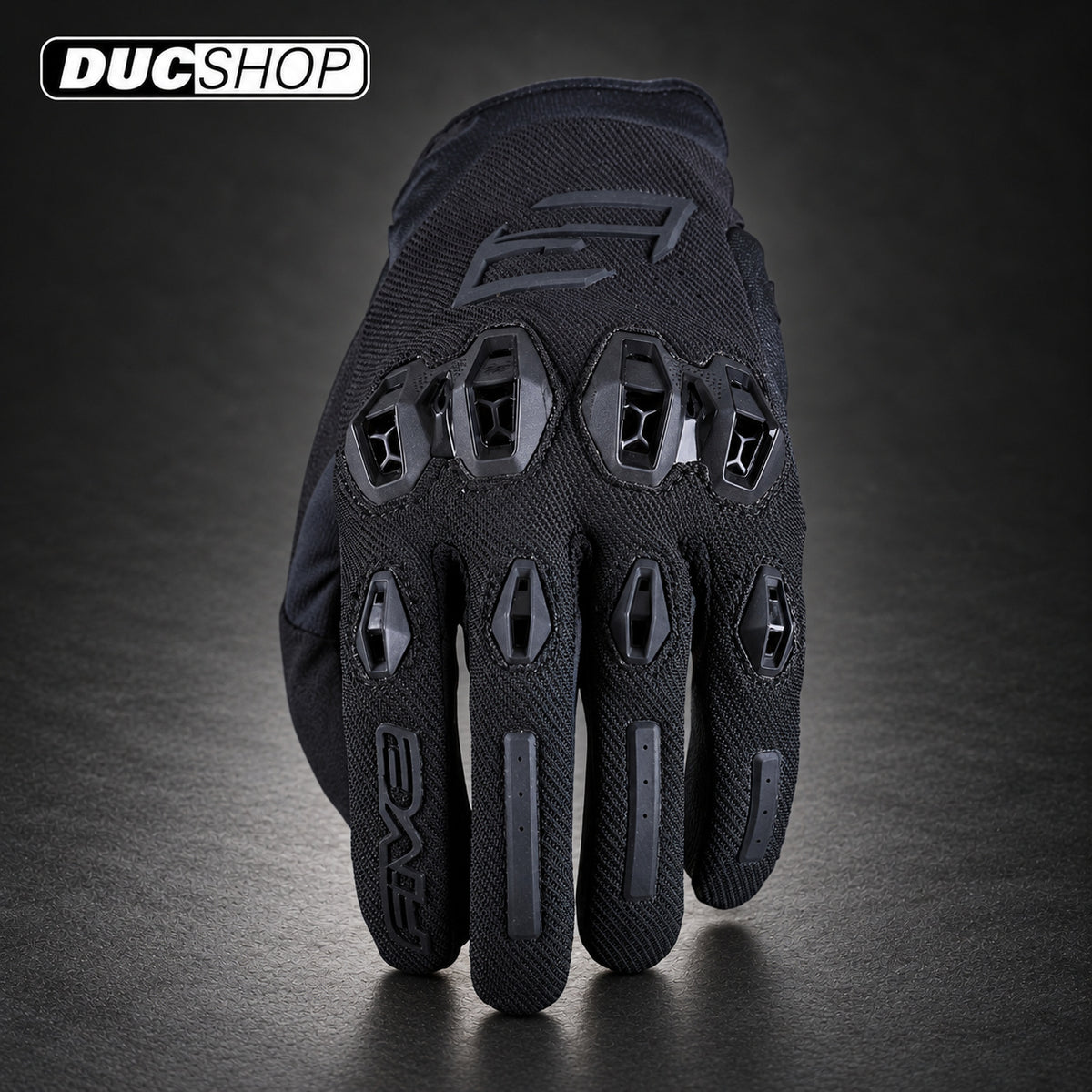 FIVE STUNT EVO2 - BLACK | Short Gloves | ducshop.com