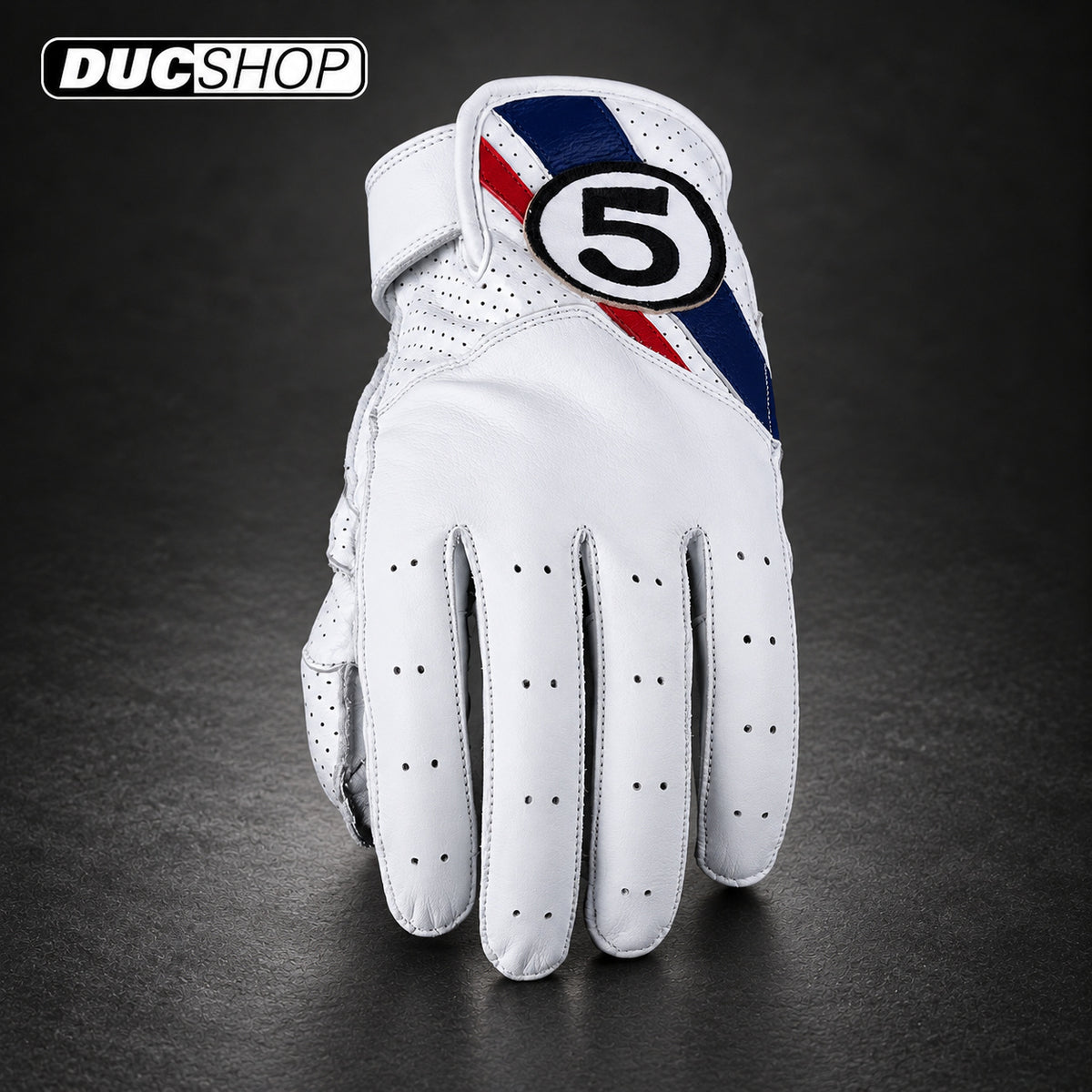 FIVE TEXAS EVO - WHITE | Short Gloves | ducshop.com