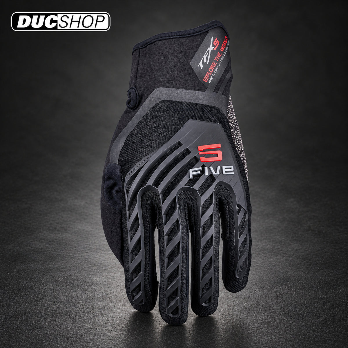 FIVE TFX5 - BLACK | Short Gloves | ducshop.com