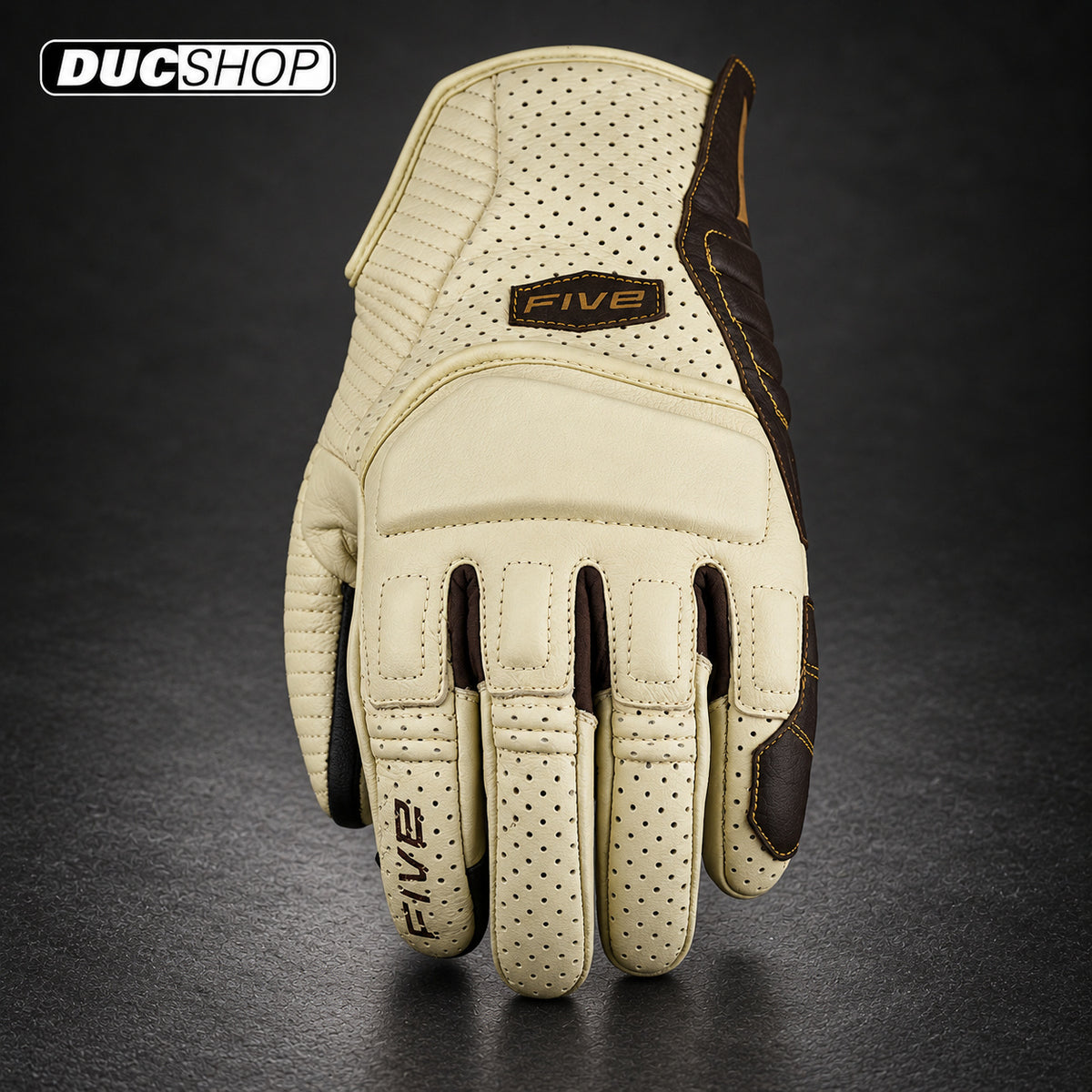 FIVE TUCSON - BEIGE | Short Gloves | ducshop.com