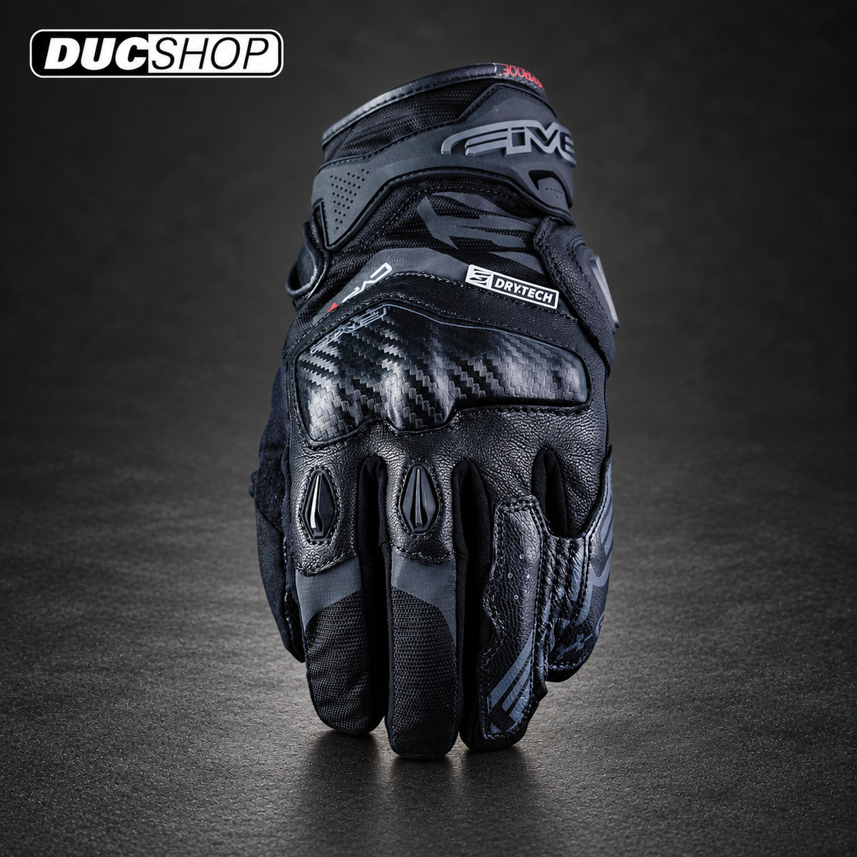 FIVE X-RIDER WP 2021 - BLACK | Short Gloves | ducshop.com
